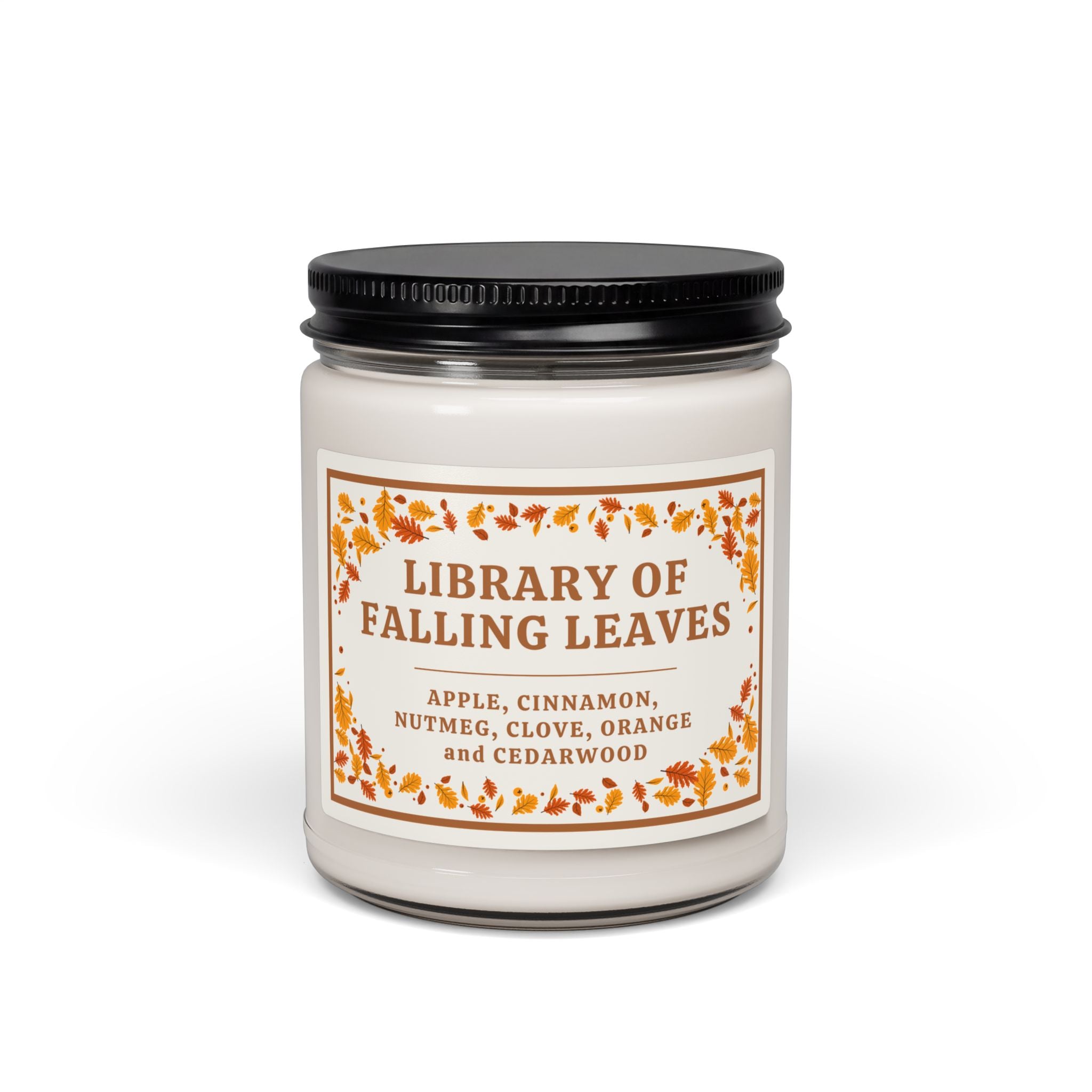 Bookish Fall Candle