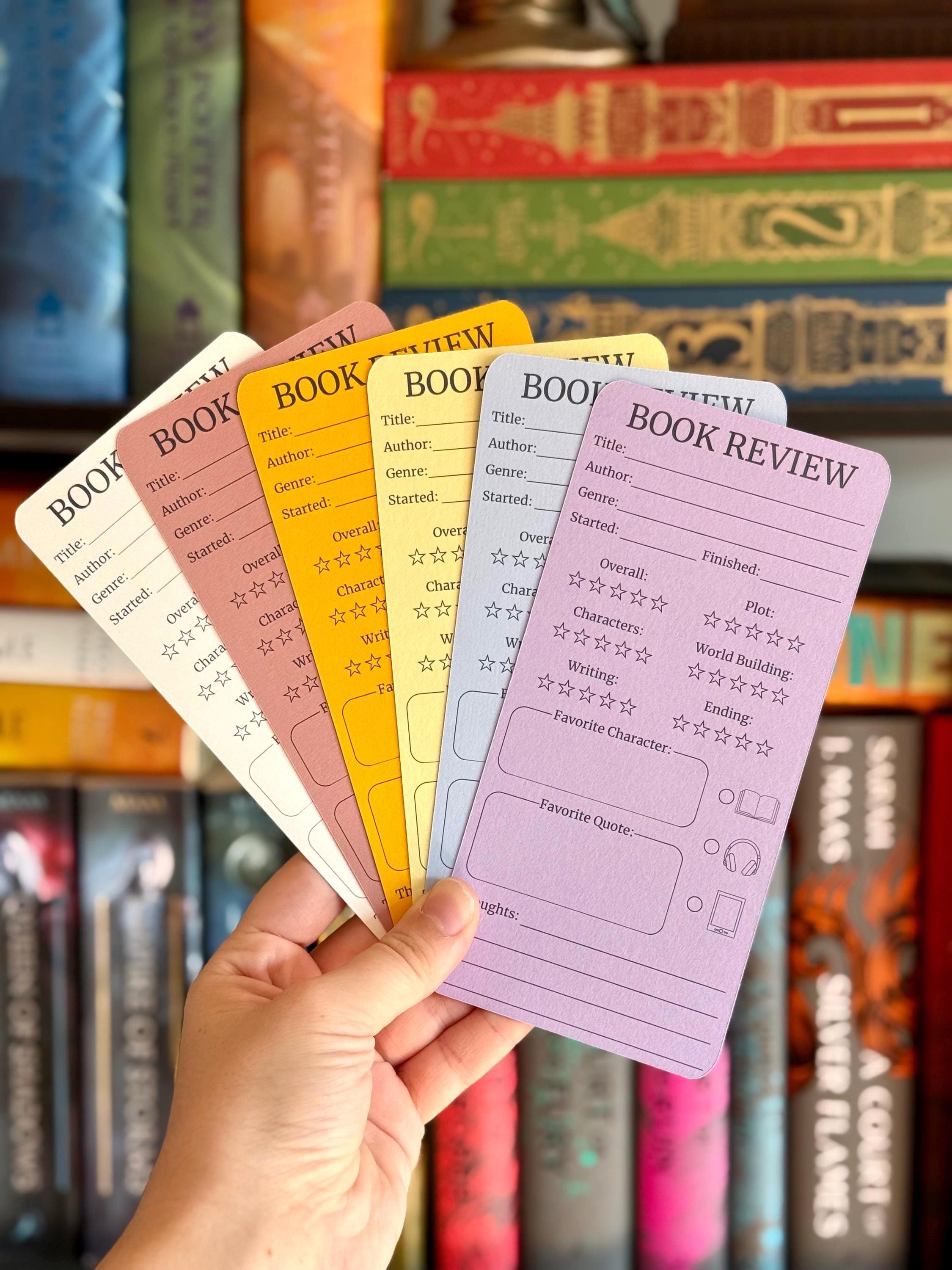 Book Review Bookmark
