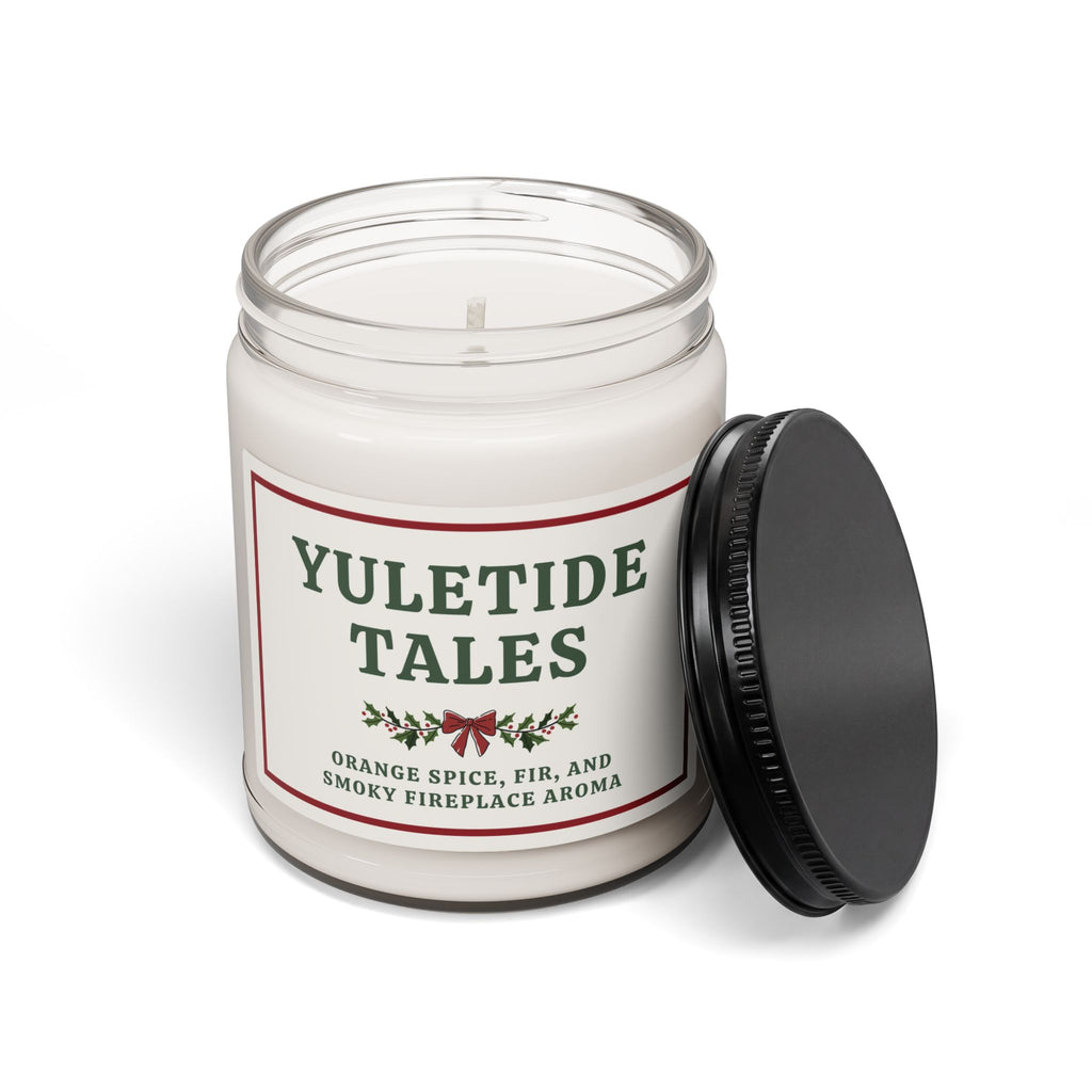 Bookish Christmas Candle