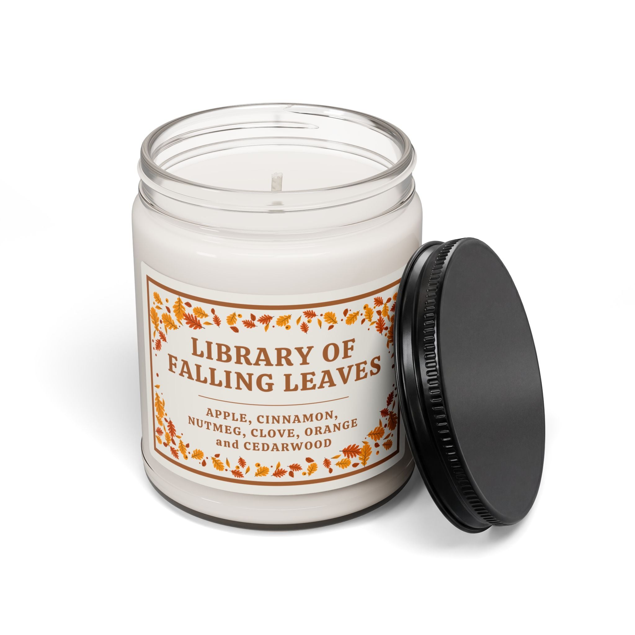 Bookish Fall Candle