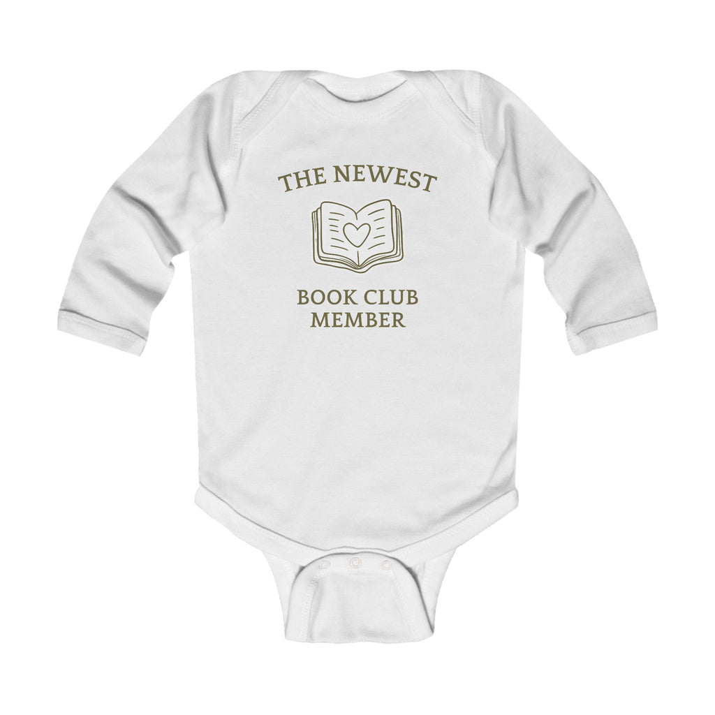 The Newest Book Club Member Onesie